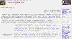 Desktop Screenshot of notes.technologists.com